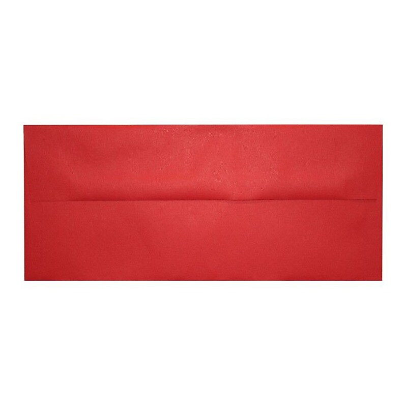 LUX A10 Invitation Envelopes (6 x 9 1/2) 50/Box, Holiday Red (67153-50) image 1