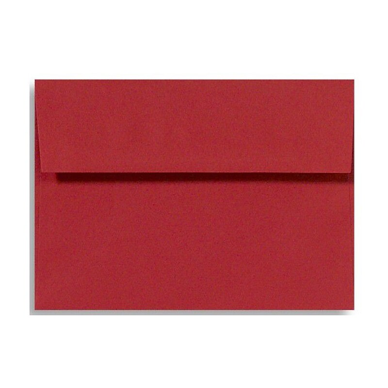 LUX A2 (4 3/8 x 5 3/4) 50/Box, Holiday Red (FE4270-15-50) image 1