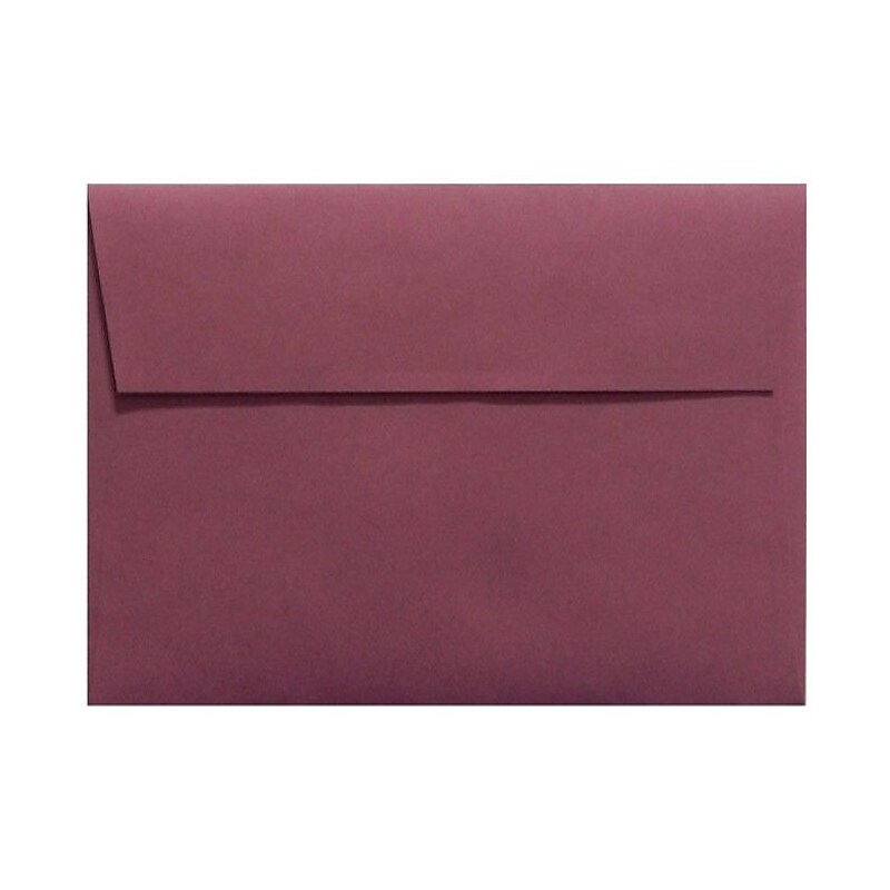 LUX A4 Invitation Envelopes (4 1/4 x 6 1/4) 500/Box, Vintage Plum (LUX-4872-104500) image 1