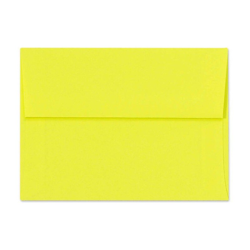 LUX A6 Invitation Envelopes (4 3/4 x 6 1/2) 50/Box, Citrus (FE4275-20-50) image 1