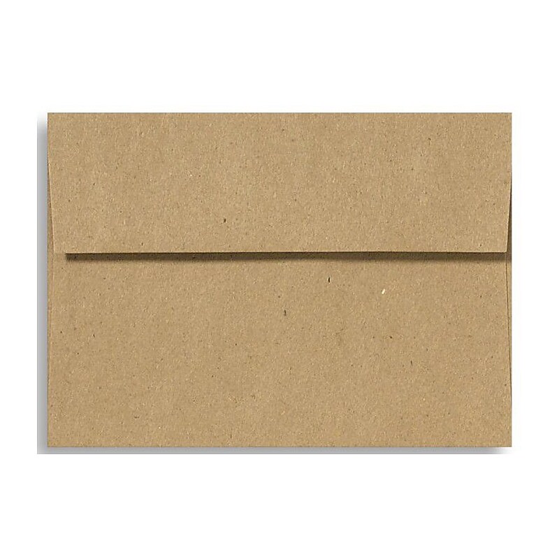 LUX A6 Invitation Envelopes (4 3/4 x 6 1/2) 250/Box, Grocery Bag (4875-GB-250) image 1
