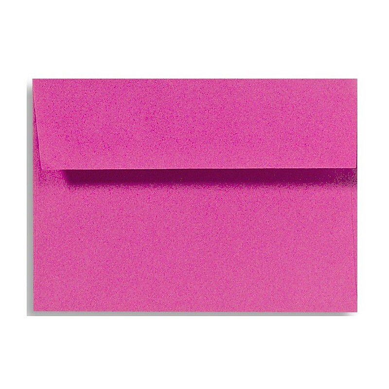 LUX A6 Invitation Envelopes (4 3/4 x 6 1/2) 500/Box, Magenta (EX4875-10-500) image 1