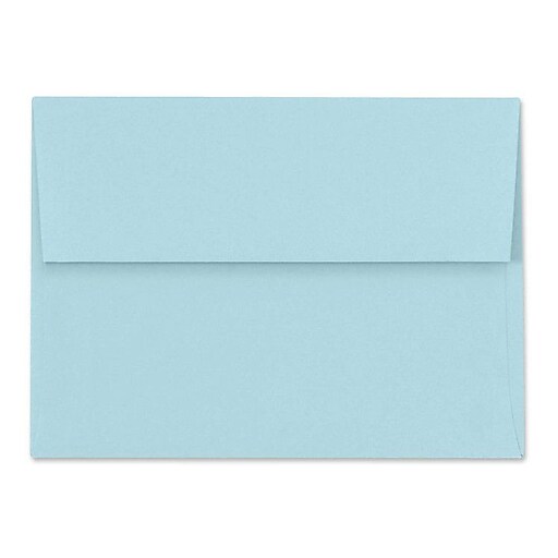 LUX A6 Invitation Envelopes (4 3/4 x 6 1/2) 250/Box, Pastel Blue