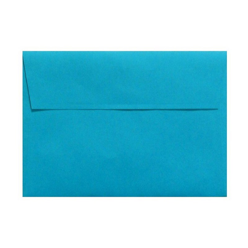 LUX A6 Invitation Envelopes (4 3/4 x 6 1/2) 50/Box, Pool (LUX-4875-102-50) image 1