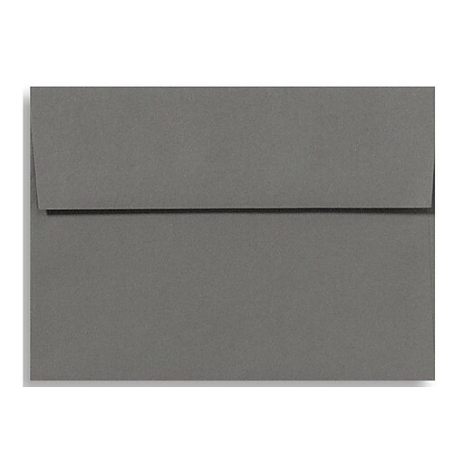LUX A6 Invitation Envelopes (4 3/4 x 6 1/2) 50/Box, Smoke (EX48752250