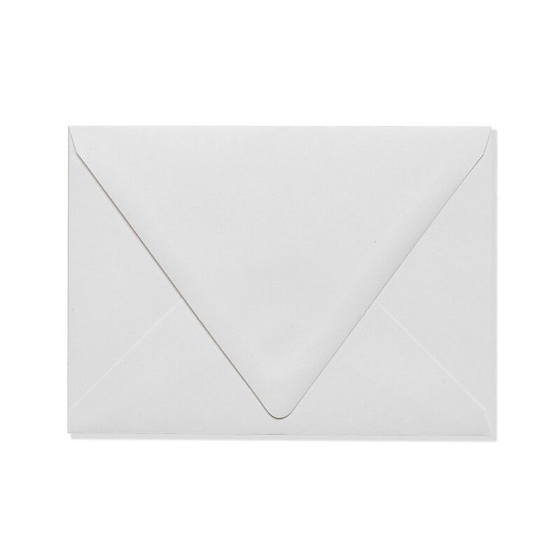 LUX A7 Contour Flap Envelopes (5 1/4 x 7 1/4) 50/Box, White - 100% Recycled (1880-WPC-50) image 1