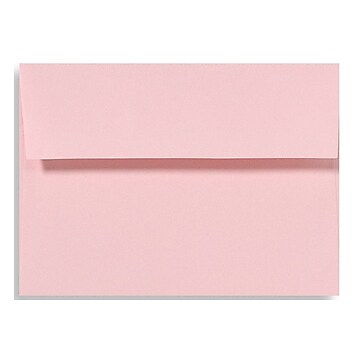 LUX A7 Invitation Envelopes (5 1/4 x 7 1/4) 50/Box, Candy Pink 