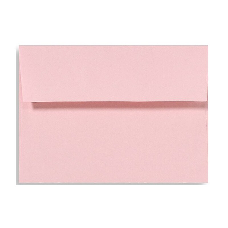 LUX A7 Invitation Envelopes (5 1/4 x 7 1/4) 50/Box, Candy Pink (EX4880-14-50) image 1