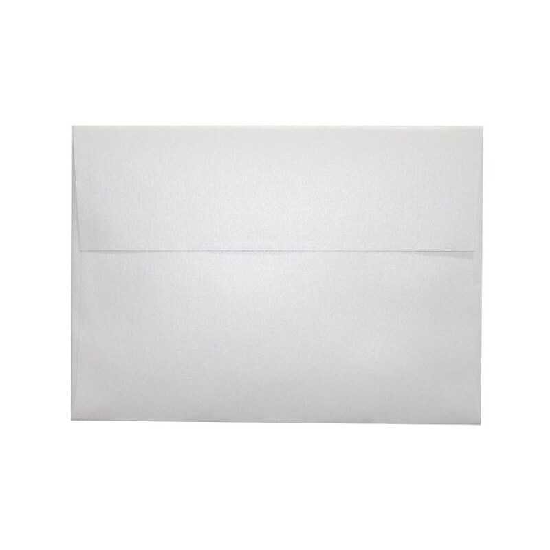 LUX A7 Invitation Envelopes (5 1/4 x 7 1/4) 250/Box, Crystal Metallic (5380-30-250) image 1