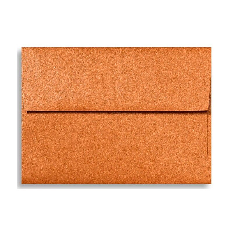 LUX A7 Invitation Envelopes (5 1/4 x 7 1/4) 250/Box, Flame Metallic (5380-26-250) image 1