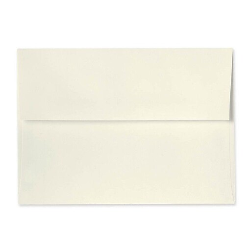 LUX® 5 3/4" x 8 3/4" 70lbs. A9 Invitation Envelopes W/Glue, Natural, 50/Pack Staples
