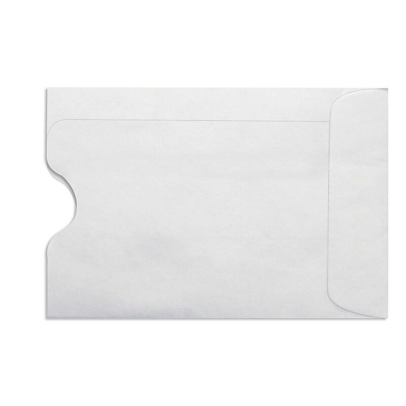 LUX Credit Card Sleeve 2 3/8" x 3 1/2", 50/Box, 24lb. White (1801-W-50) image 1