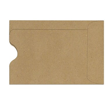 LUX Credit Card Sleeve 2 3/8" x 3 1/2", 50/Box, 24lb. White (1801-W-50) |  Staples
