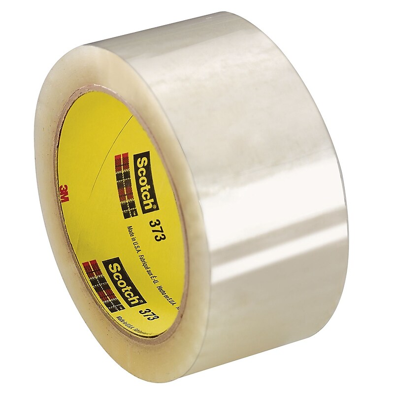 Tape Logic 373 Carton Sealing Heavy Duty Packing Tape, 2" x 110 yds., Clear, 6/Carton (T9023736PK) image 1