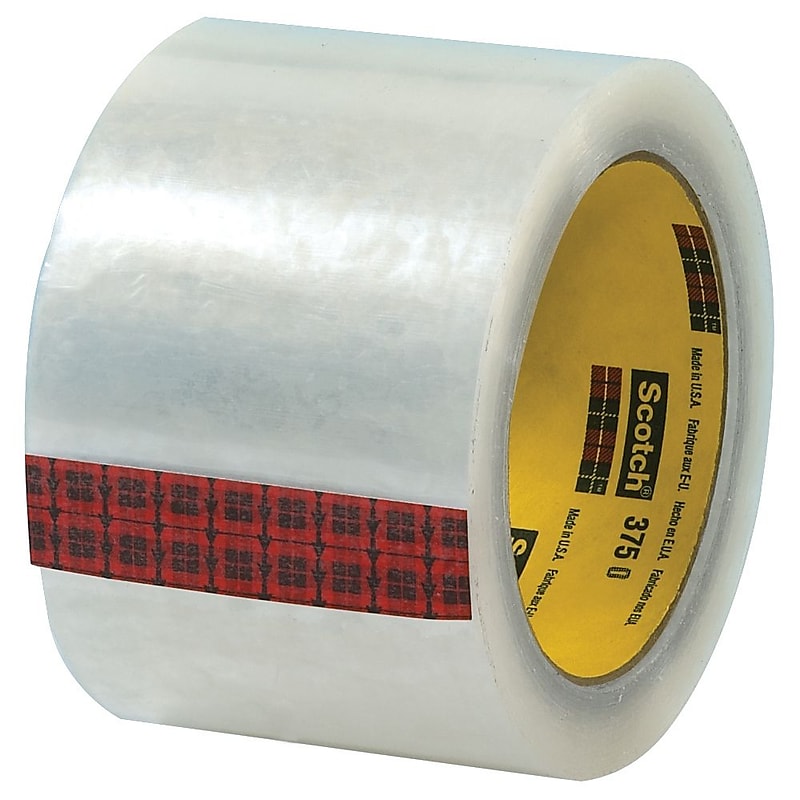 Tape Logic Sealing Heavy Duty Packing Tape, 3" x 55 yds., Clear, 6/Carton (T9053756PK) image 1