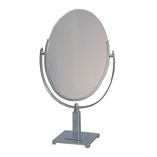 Shop Staples for Counter Top Mirror, DoubleSided Oval Shape 10"X14