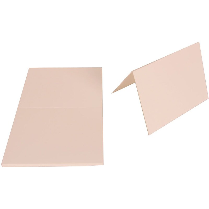 JAM Paper® Blank Foldover Cards, A6 Size, 4 5/8 x 6 1/4, Bright White Wove, 25/Pack (3095706) image 1