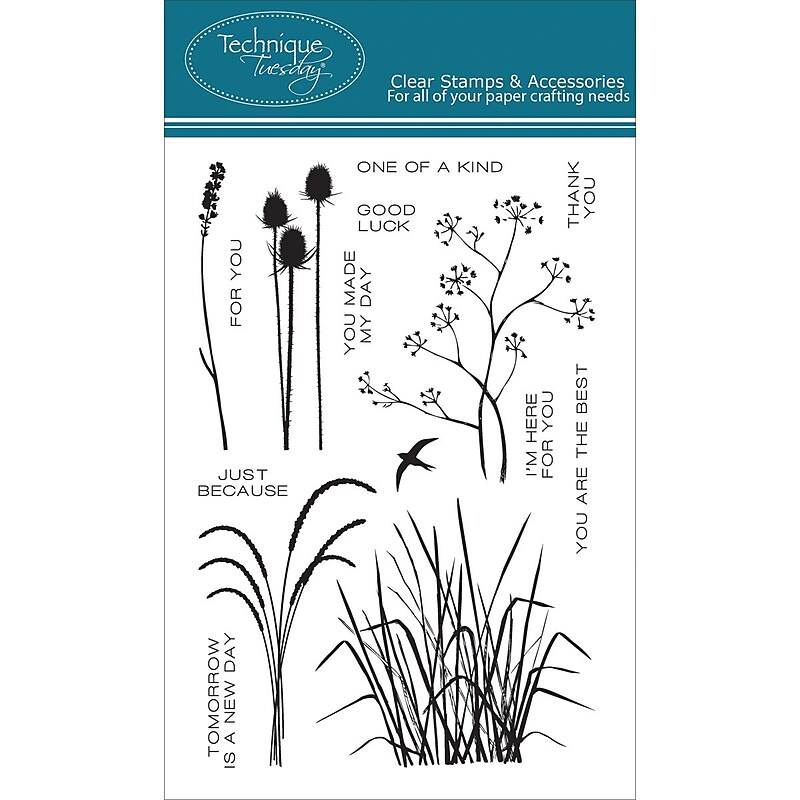 Technique Tuesday® 4" x 6" Clear Stamp, One Of A Kind image 1