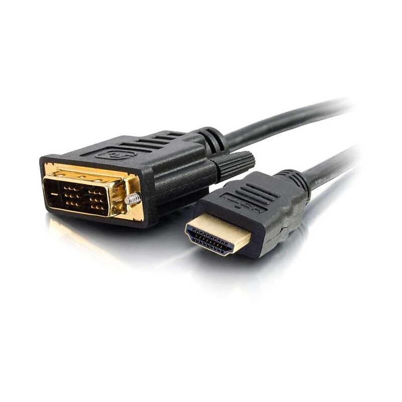 C2G 42514 3.3' HDMI to DVI-D Cable, Black image 1