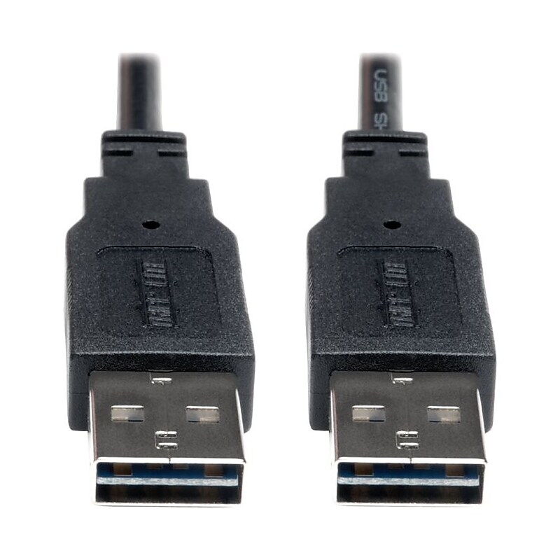 Tripp Lite 10' USB 2.0 Male to Male High Speed Cable, Black image 1