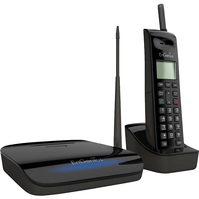 EnGenius FREESTYL 2 Cordless Telephone, Black image 1