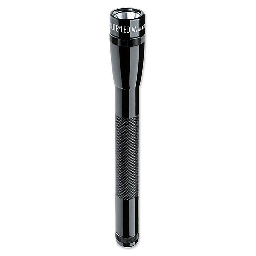 MAGLITE SP2201H 2-AA Cell Mini LED Flashlight with Holster Free Sh New Black