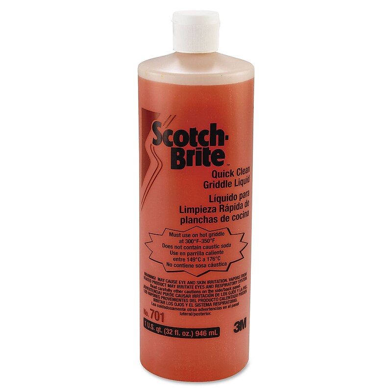 Scotch-Brite Quick Clean Griddle Liquid, 32 oz. (MMM26012) image 1