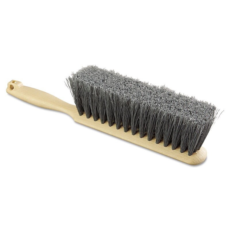 Boardwalk® Polypropylene Bristle Counter Brush, 8"(L), Gray image 1