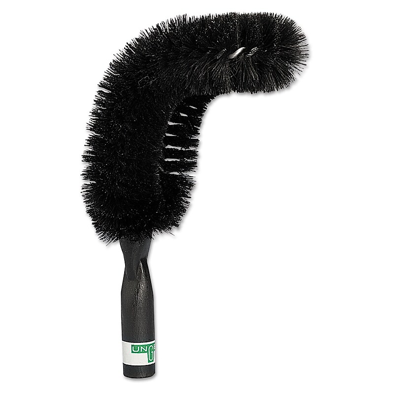 Unger UNG PIPE Star Duster 11" Wire/Polypropylene Bristle Pipe Brush, Black image 1