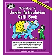 Super Duper® Webber® Jumbo Articulation Drill Book