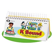 Super Duper® Turn and Talk® K Sound Articulation and Language Flipbook