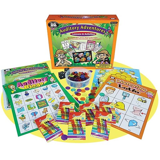 Super Duper Auditory Adventures Game Board At Staples