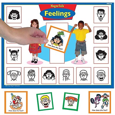 ISBN 9781586503260 product image for Super Duper MagneTalk Feelings Magnetic Game Board | upcitemdb.com