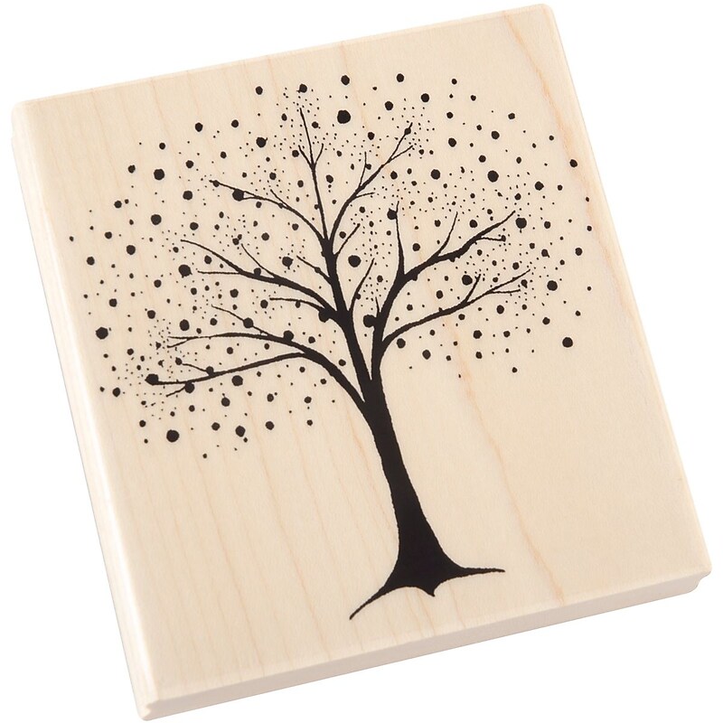 Penny Black Fantasy Rubber Stamp, 3 1/2" x 3 1/2", Black (PB3880K) image 1