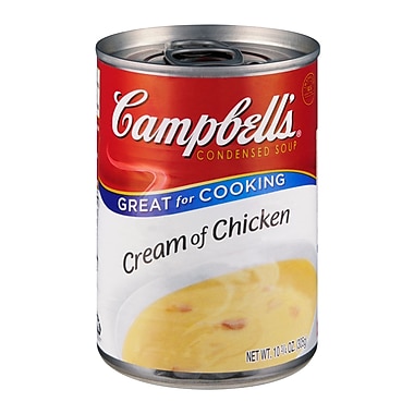Campbells Condensed Cream Of Chicken Soup, 10 oz. Can, 16/Pack | Staples®