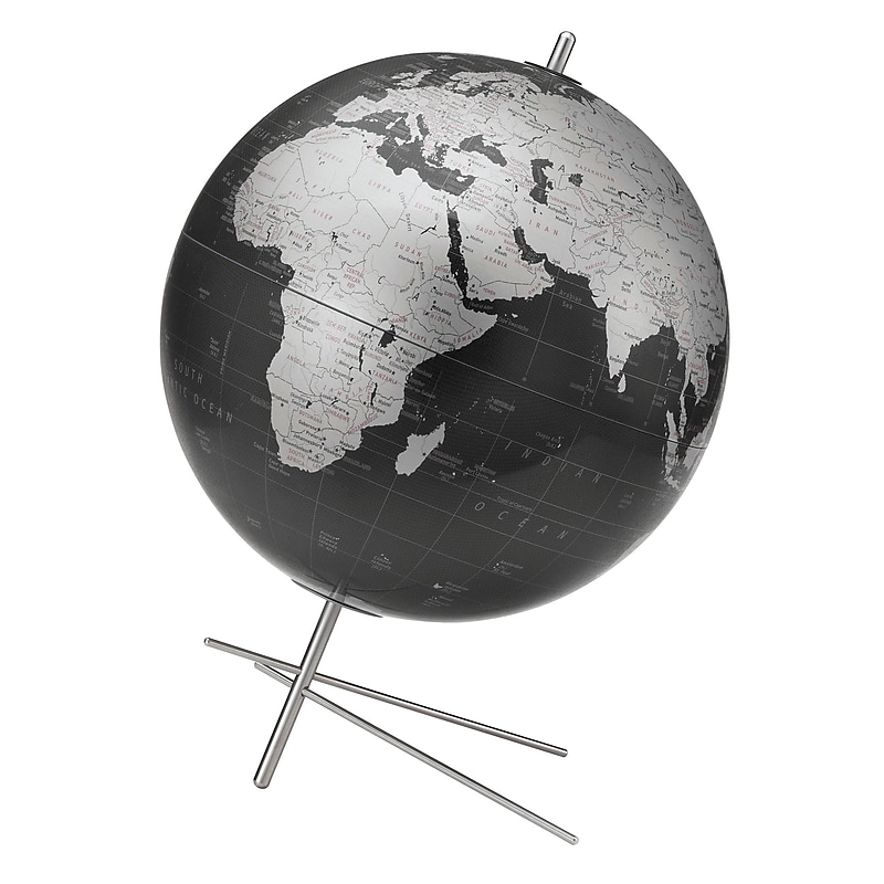 Replogle 12" Mikado World Globe, Slate Gray image 1