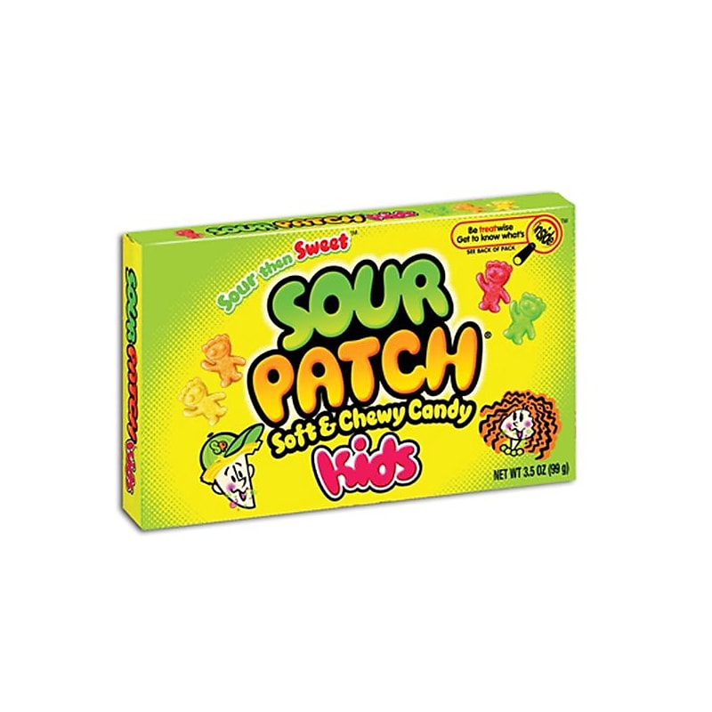 Sour Patch Kids Assorted Gummy Candy, 3.5 oz, 12/Box (SPK12) image 1