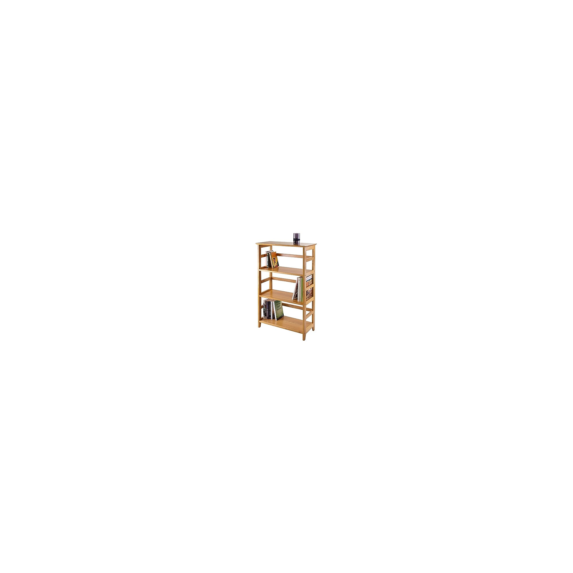 Winsome Solid/Composite Wood 3-Tier Studio Bookshelf, Honey (99342) Sansujyuku sansujyuku.com