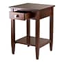 Winsome Richmond 17.95"W x 18.68"D Wooden End Table, Antique Walnut (94118)~#|#~m000115824_sc7