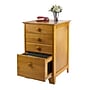 Winsome Studio 4-Drawer File Cabinet, Letter/Legal Size, 28.94"H x 18.27"W x 20"D, Honey (99428)~#|#~m000116073_sc7