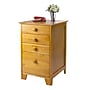 Winsome Studio 4-Drawer File Cabinet, Letter/Legal Size, 28.94"H x 18.27"W x 20"D, Honey (99428)~#|#~m000116075_sc7