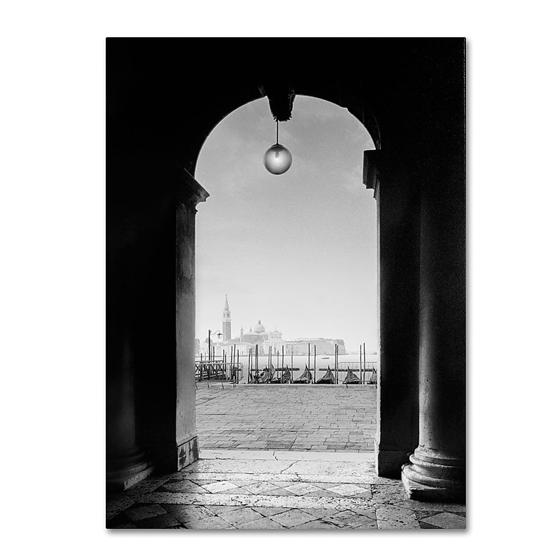 Trademark Fine Art 'Venetia View' 22" x 32" Canvas Art image 1