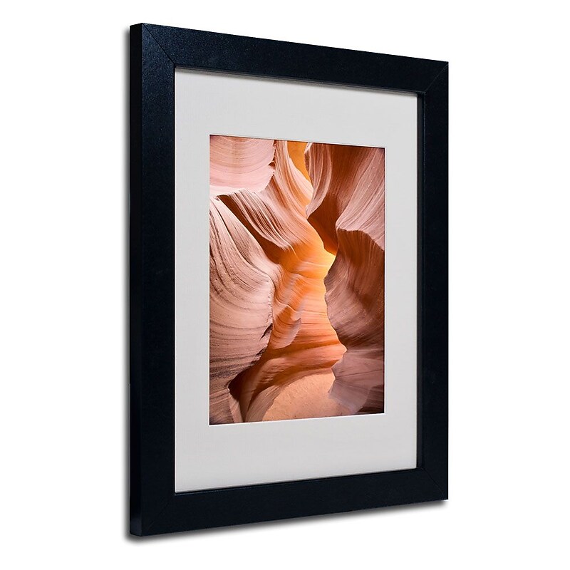 Trademark Fine Art 'Welcome II' 11" x 14" Black Frame Art image 1