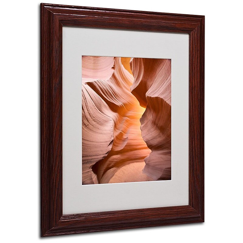 Trademark Fine Art 'Welcome II' 11" x 14" Wood Frame Art image 1