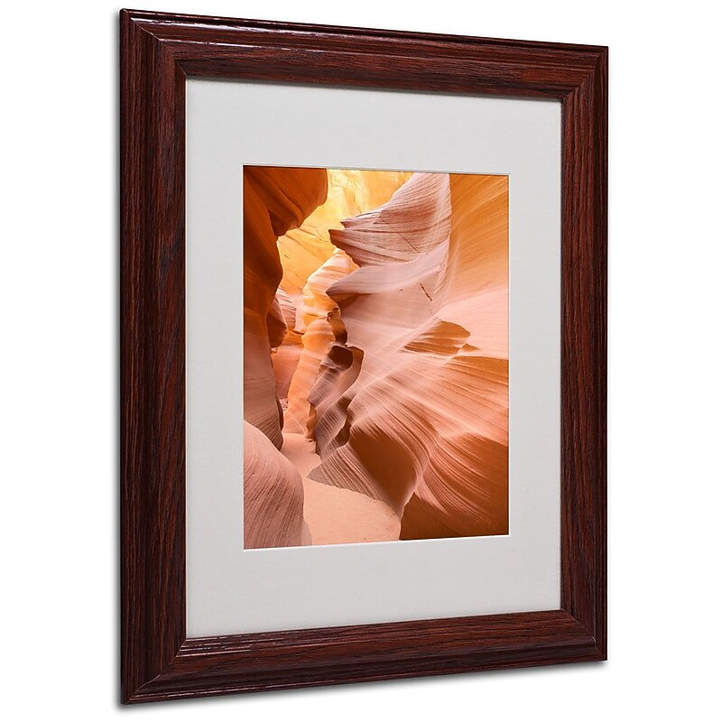 Trademark Fine Art 'Welcome IV' 11" x 14" Wood Frame Art image 1