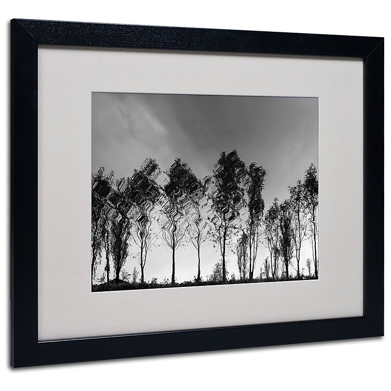Trademark Fine Art 'Xochimilco' 16" x 20" Black Frame Art image 1
