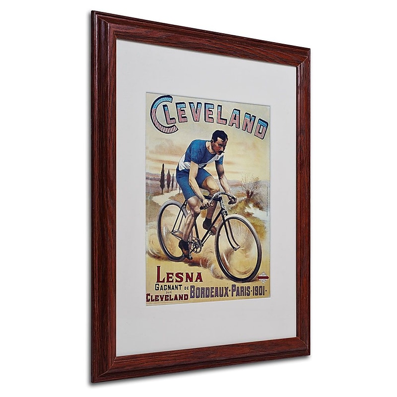 Trademark Fine Art 'Bike 22' 16" x 20" Wood Frame Art image 1