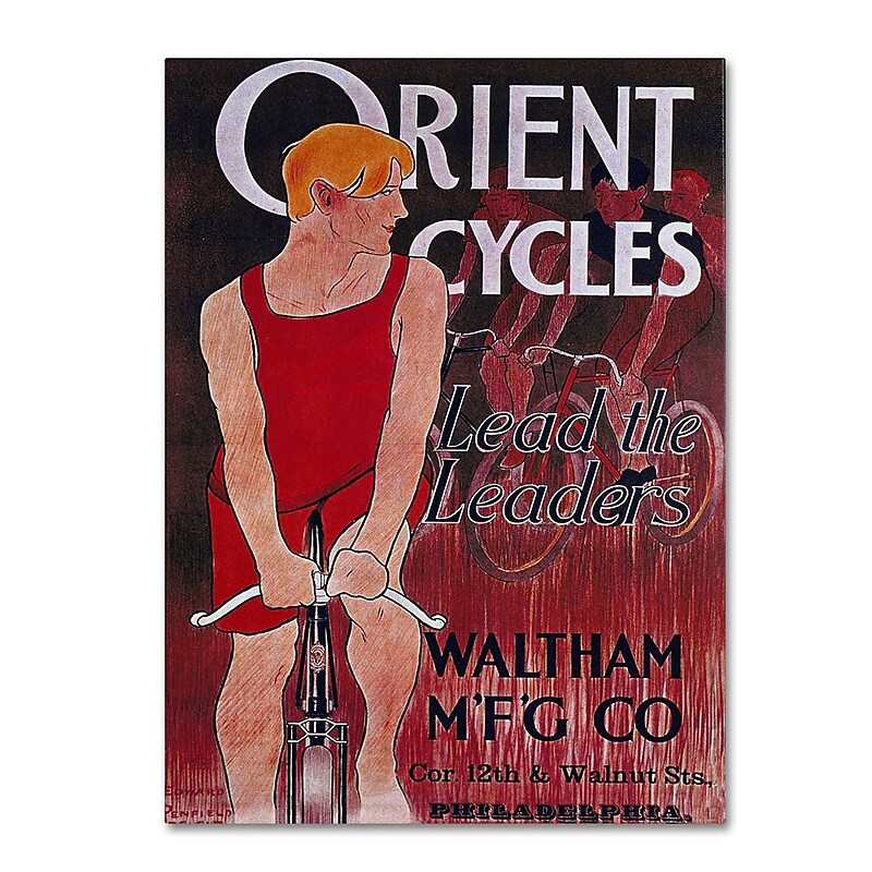 Trademark Fine Art 'Bike 42' 30" x 47" Canvas Art image 1
