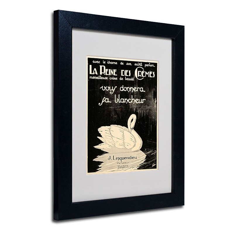 Trademark Fine Art 'Lesquendieu Cremes' 11" x 14" Black Frame Art image 1