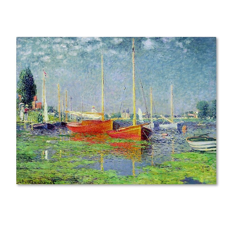 Trademark Fine Art 'Argenteuil' 35" x 47" Canvas Art image 1